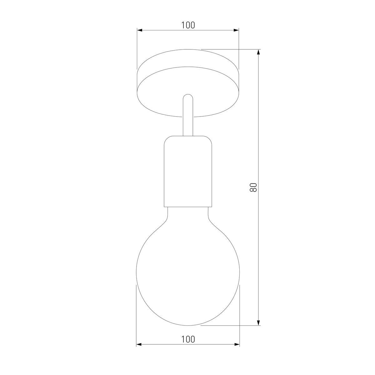 Потолочный светильник TK Lighting 1901 Retro