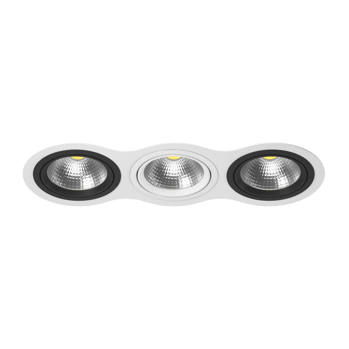Комплект из светильника и рамки Lightstar Intero 111 (217936+217907+217906+217907) i936070607