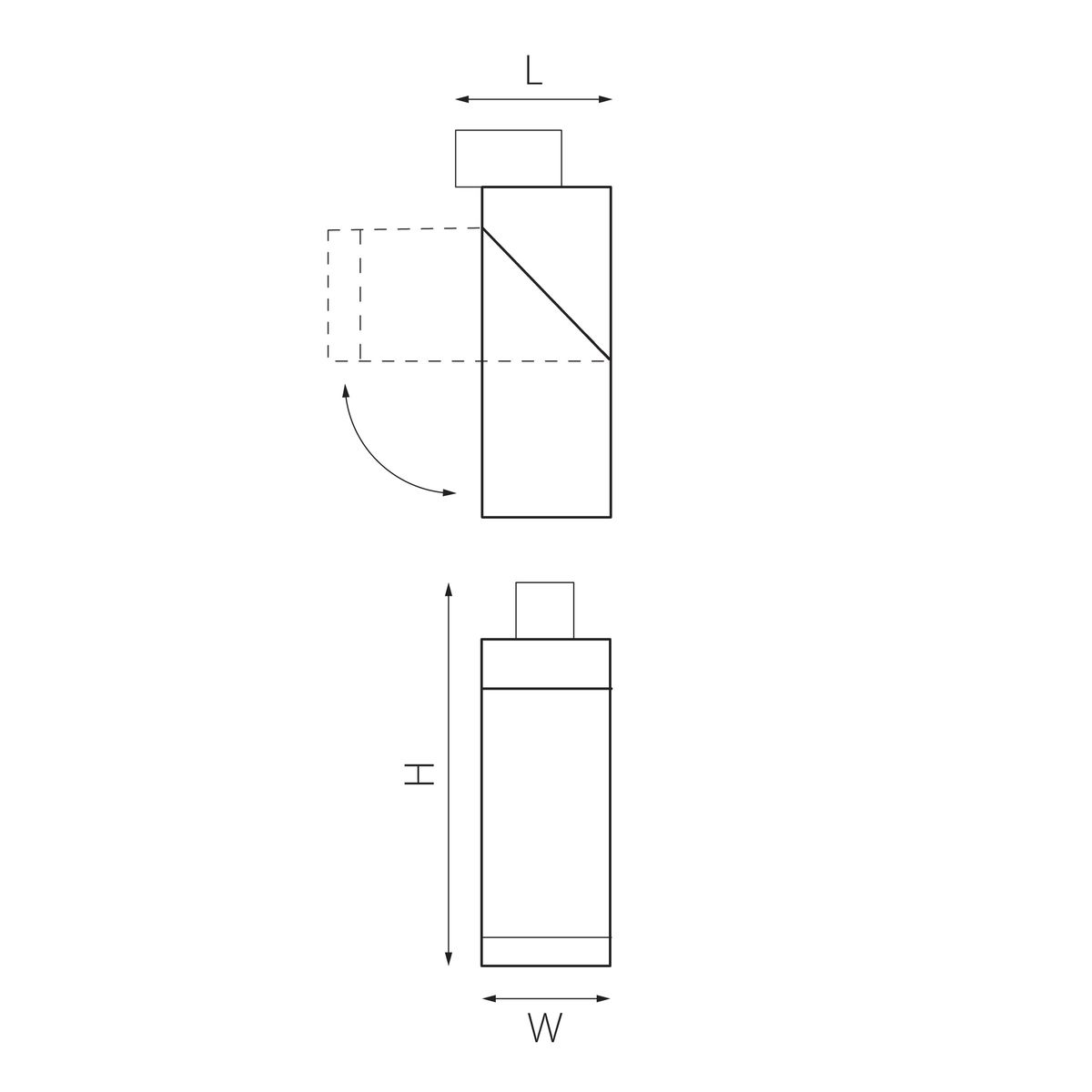 Комплект с трековым светильником Lightstar Illumo F (592017+051017) A1T051017