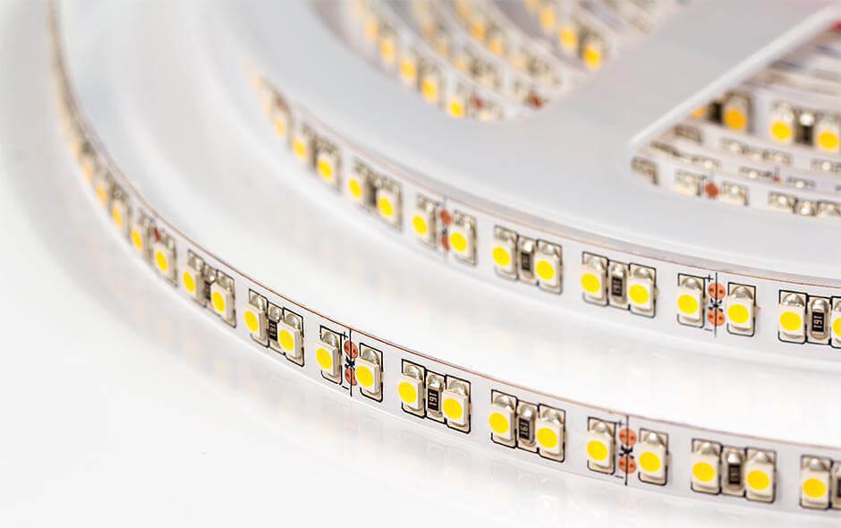 Светодиодная лента Arlight 14,4W/m 180LED/m 3528SMD теплый белый 5M 017419