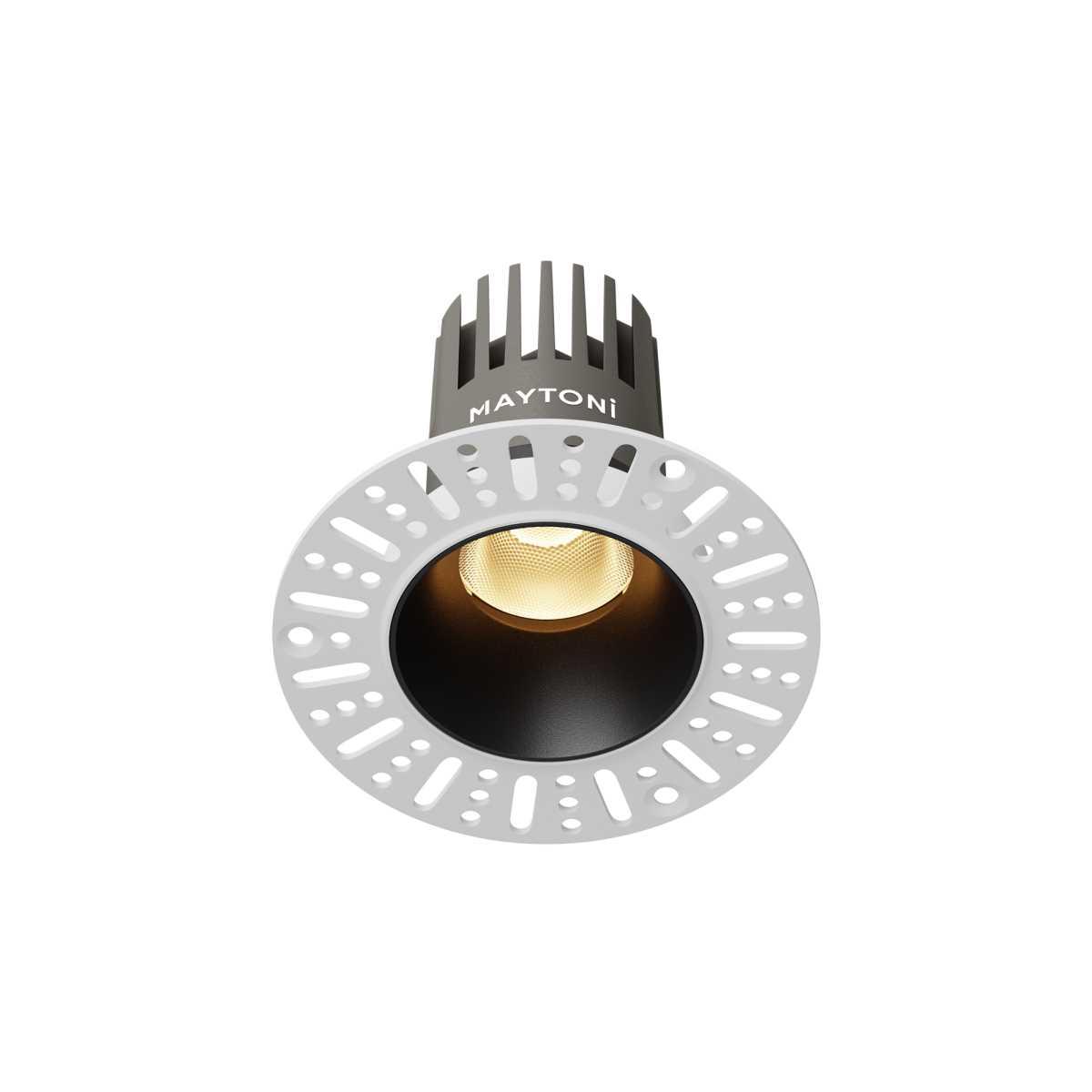 Встраиваемый светильник Maytoni Technical DL124-10W-2.7K-TRS-B