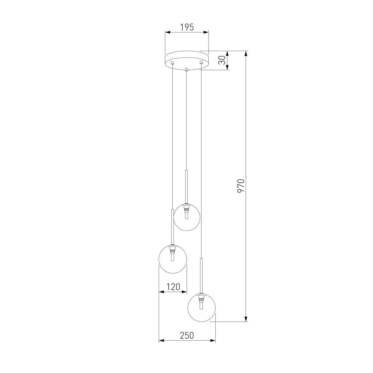 Подвесная люстра TK Lighting 5942 Nilos