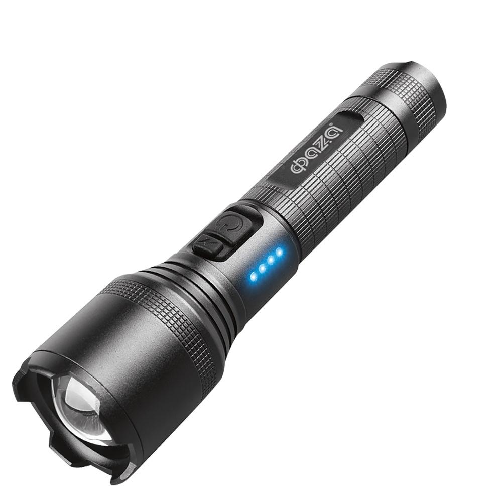 Ручной светодиодный фонарь ФАZA аккумуляторный 800 лм 165х40 AccuF1-L15WZ-ti