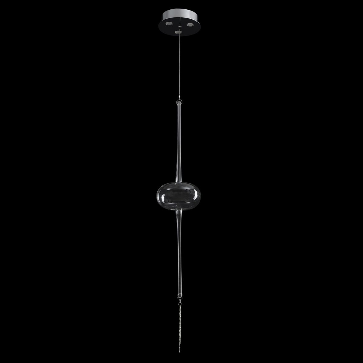 Подвесной светильник Crystal Lux GLASS SP3W LED CHROME