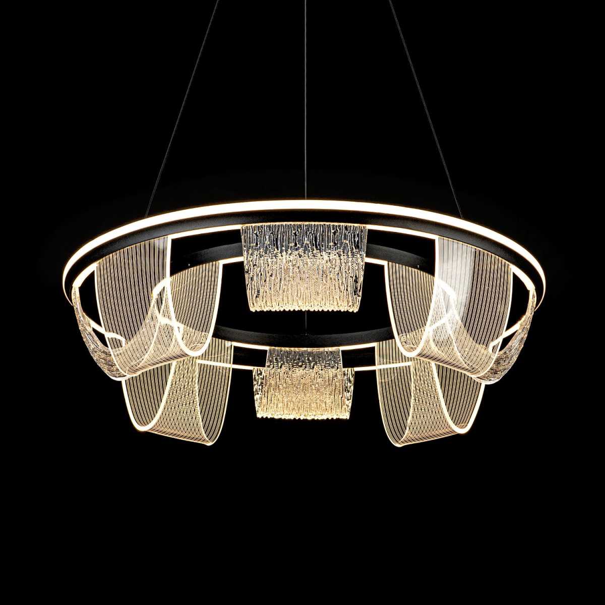 Подвесной cветильник LED4U L7706-630 BK