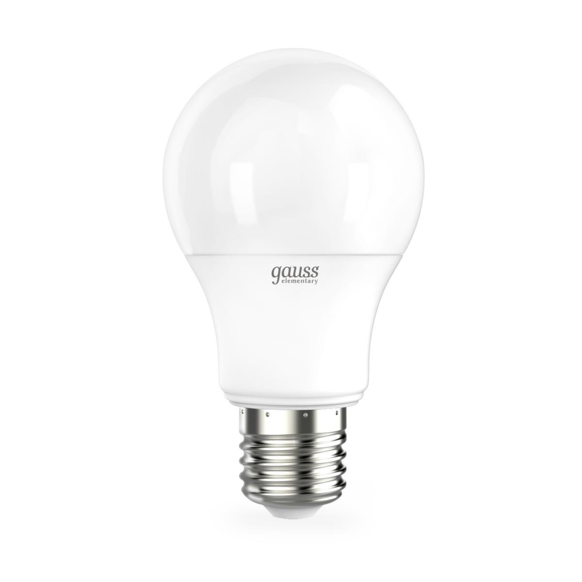 Лампа светодиодная Gauss E27 12W 6500K матовая 23232