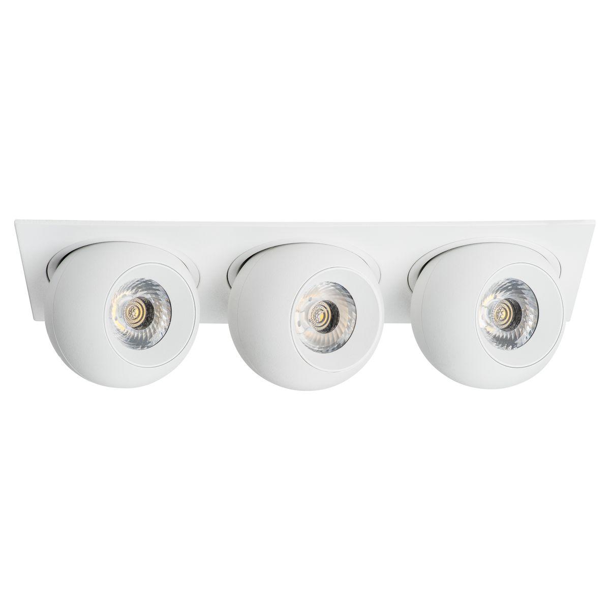 Комплект из светильника и рамки Lightstar Intero Ball (217536+217062+217062+217062) i536626262