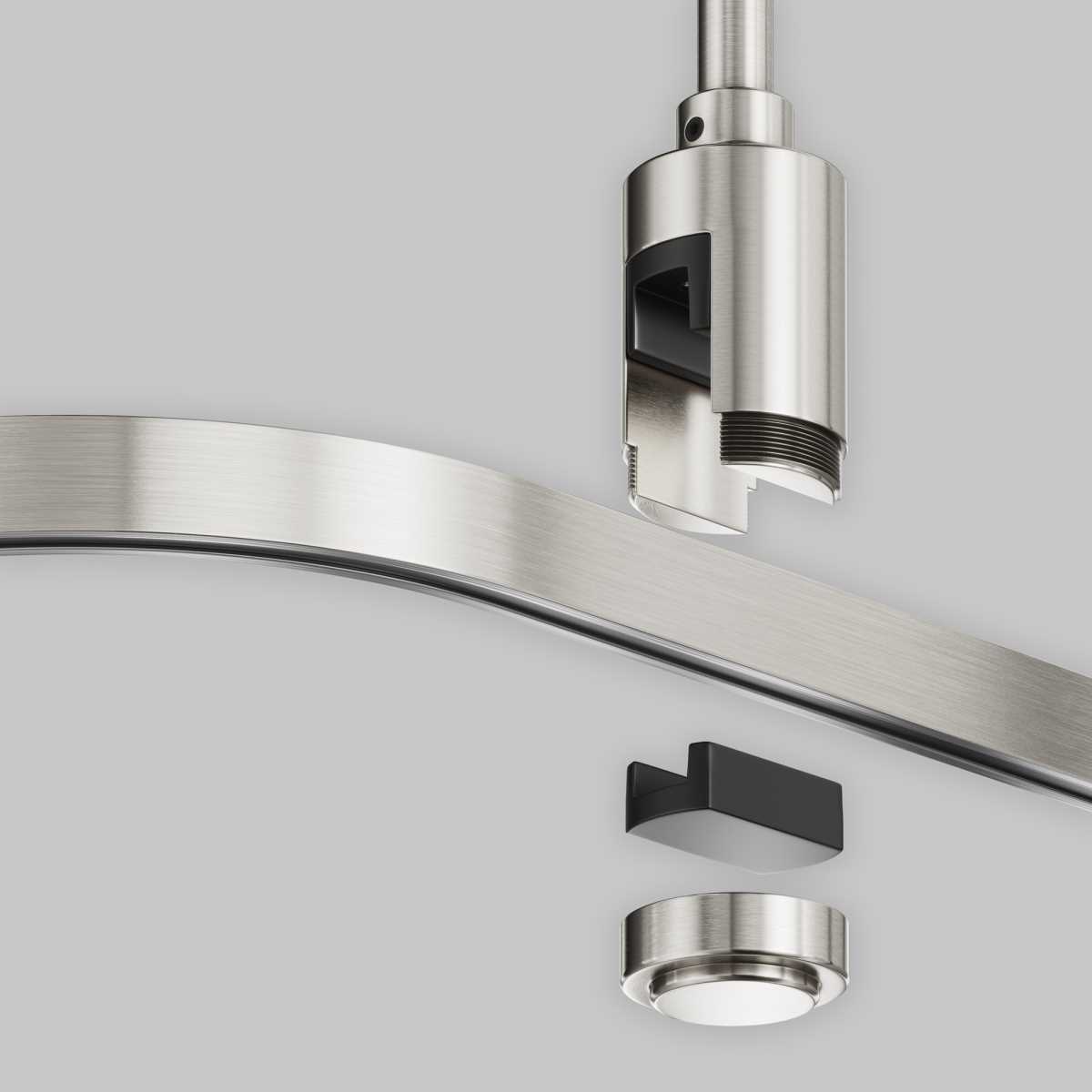 Радиусный коннектор для шинопровода Maytoni Technical TRX154-RC80-PT