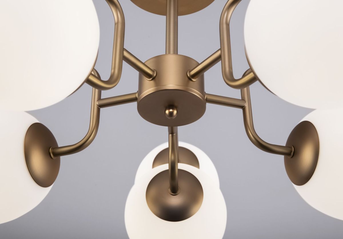 Потолочная люстра Maytoni Erich MOD221PL-10G