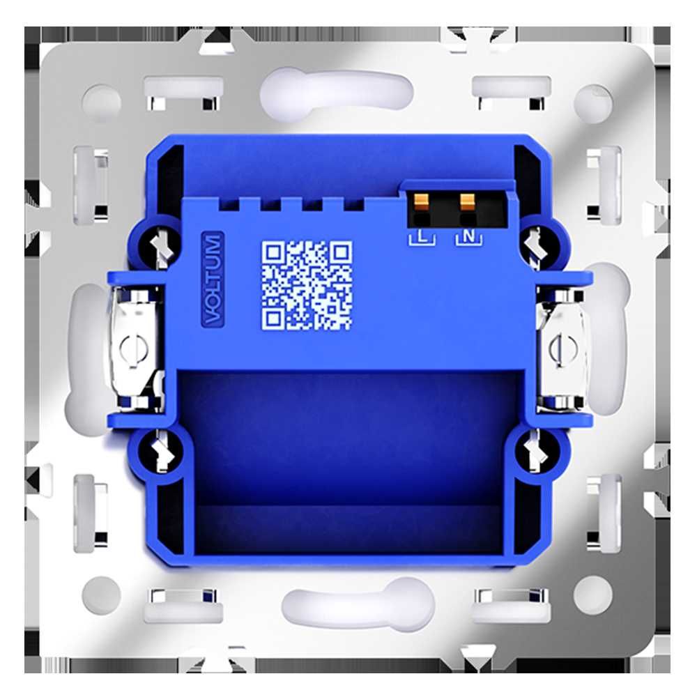 Подсветка светодиодная встраиваемая Voltum S70 с датчиком, (белый матовый) VLS070702