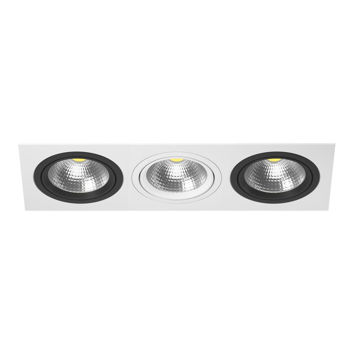 Комплект из светильника и рамки Lightstar Intero 111 (217836+217907+217906+217907) i836070607