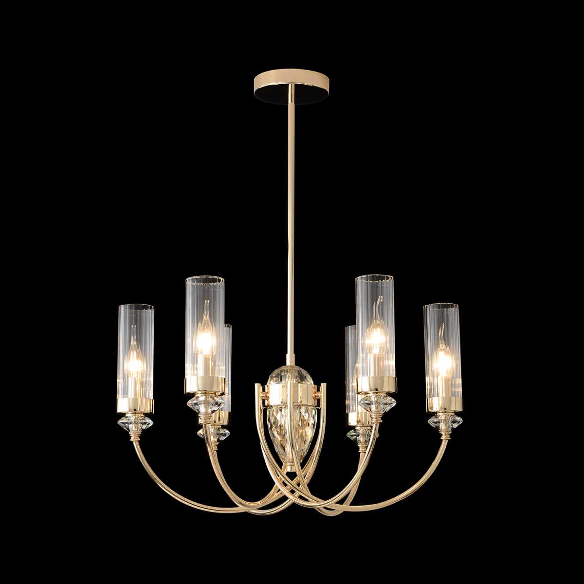 Люстра Crystal Lux SECRET SP6 GOLD