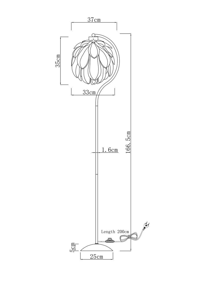 Торшер Moderli Flake V11013-F