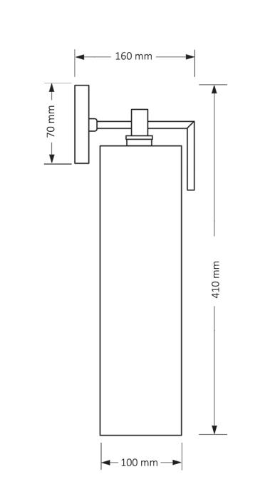 Настенный светильник KUTEK MOOD Nemi NEM-K-1(N)II
