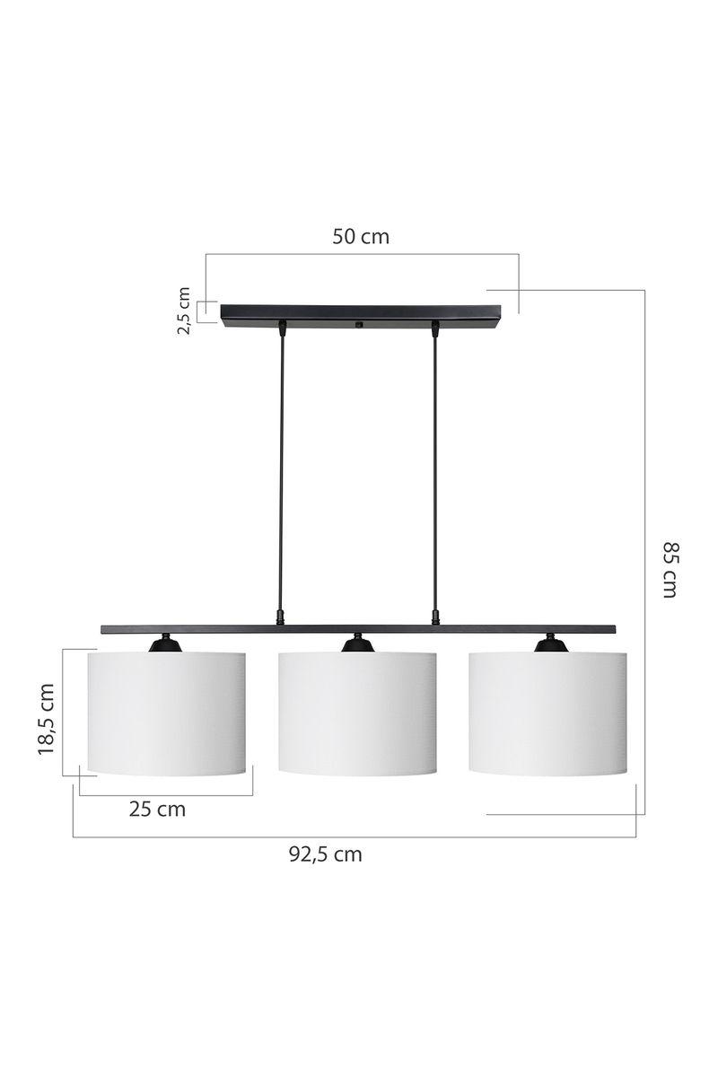 Подвесная люстра Toplight Laurene TL1610H-03WH