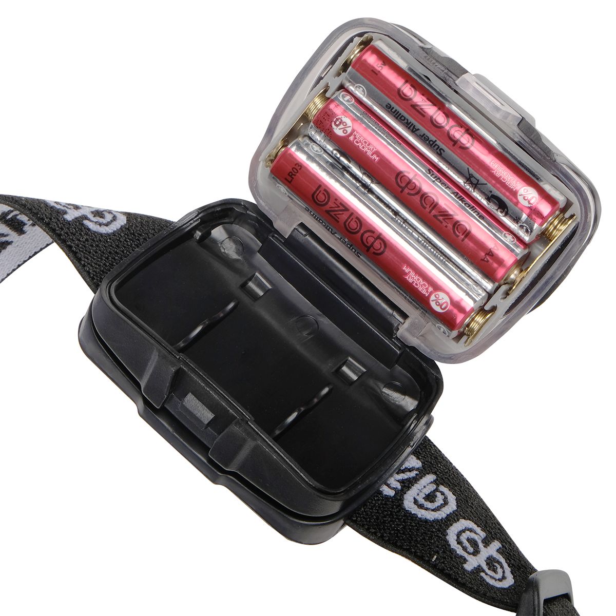 Налобный светодиодный фонарь ФАZA от батареек 120 лм 58х43 H5-L2W-gy