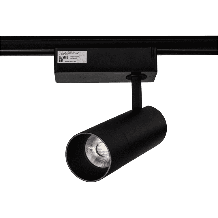 Трековый светодиодный светильник SWG TL28-BL-10-WW 005725