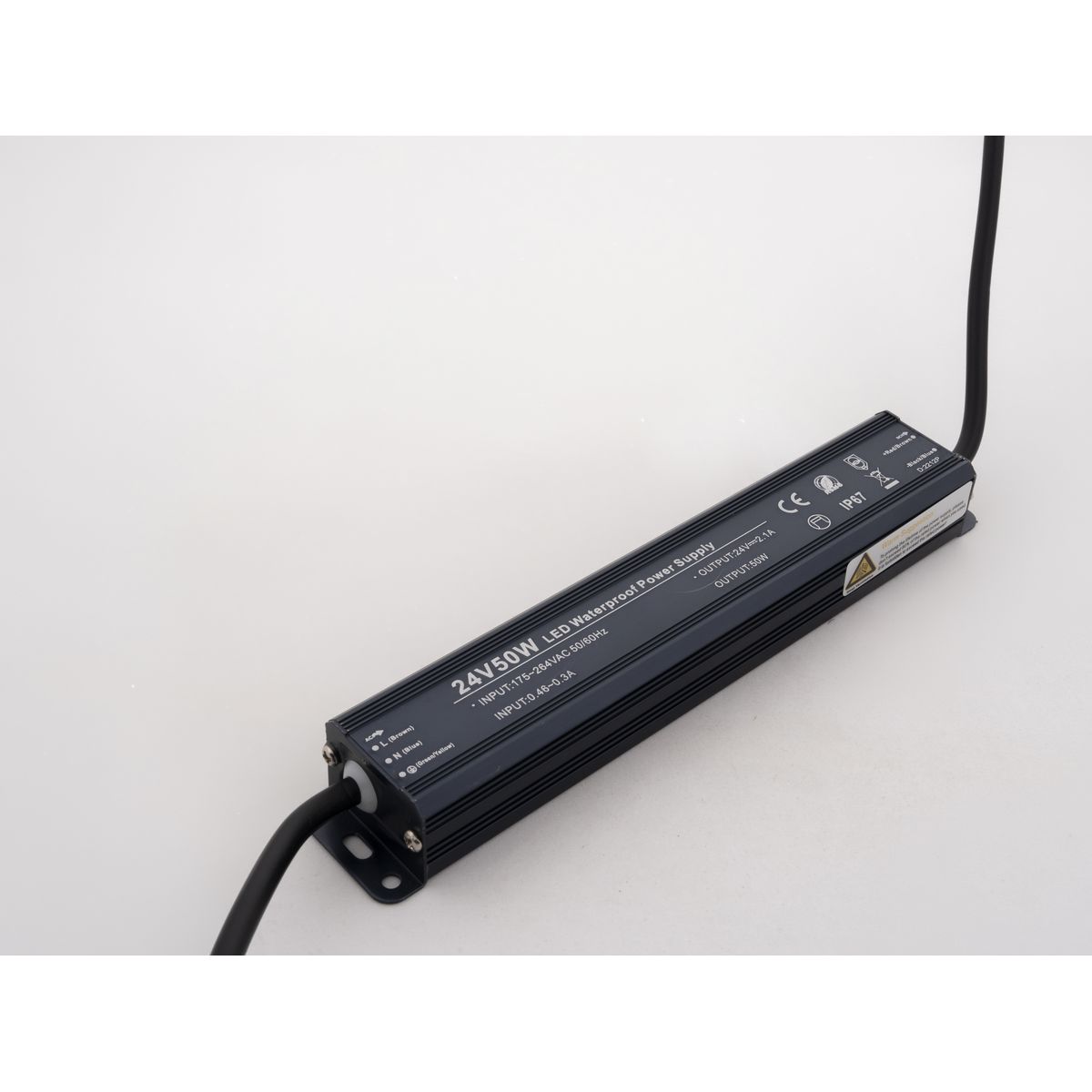 Блок питания LEDS POWER 50Вт 24В IP67 алюминий 005645