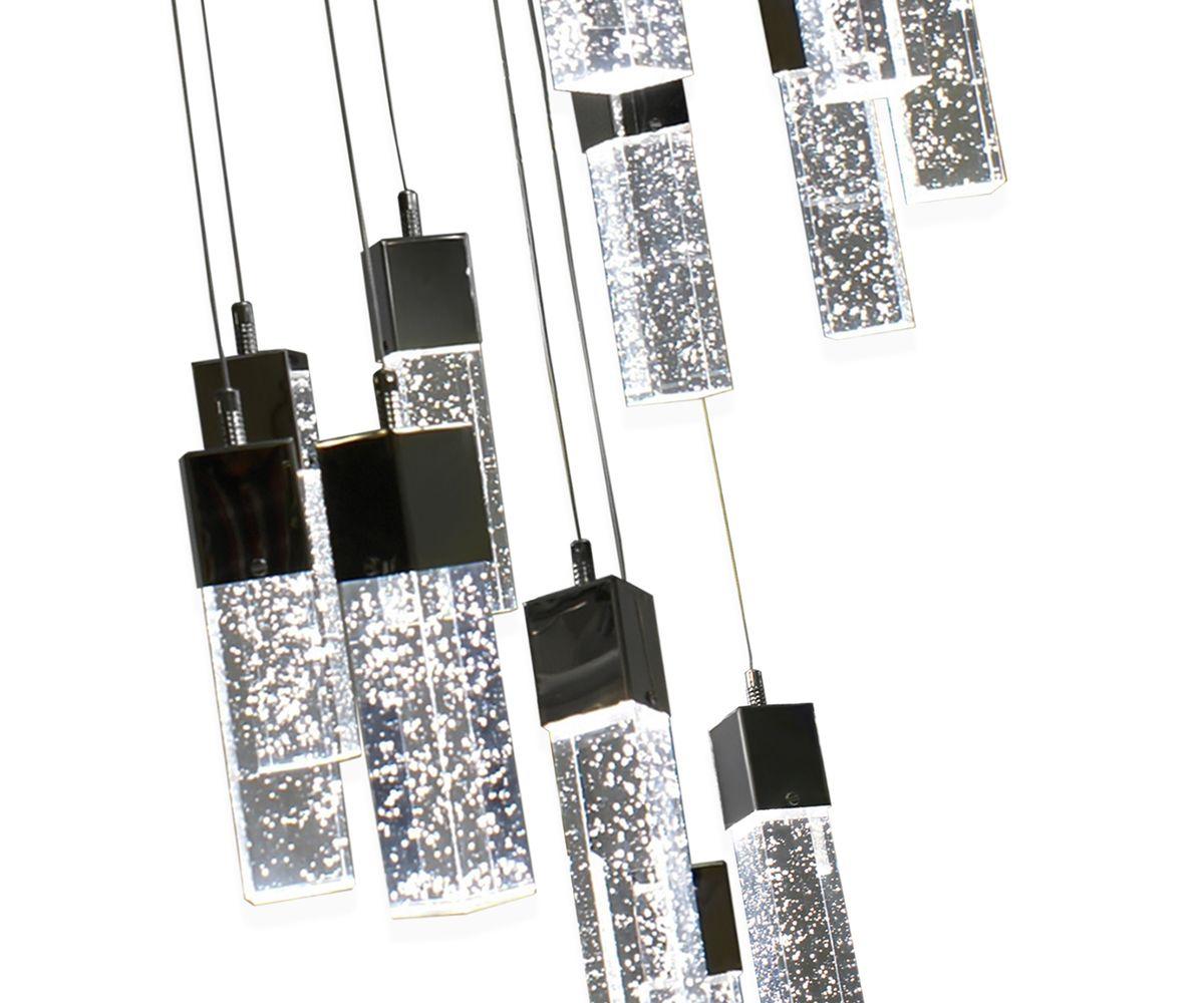 Подвесная светодиодная люстра Kink Light Аква 08510-15A,02(4000K)