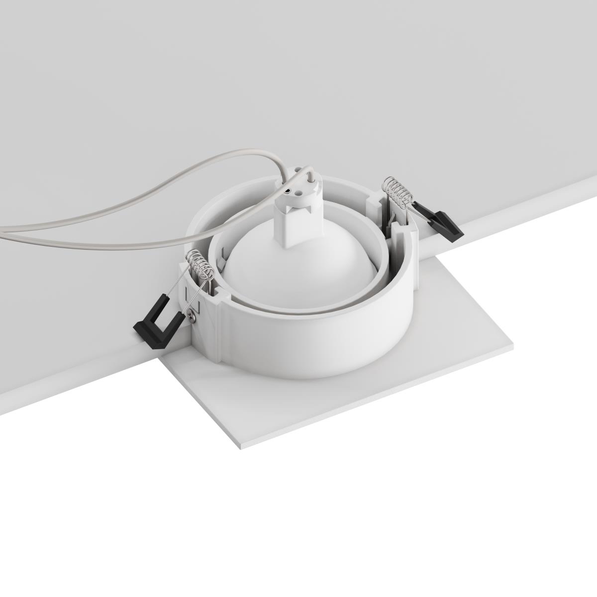 Встраиваемый светильник Hesby Lighting Hesby Atlas IP20,10Вт, GU5.3, белый HSBL_0087