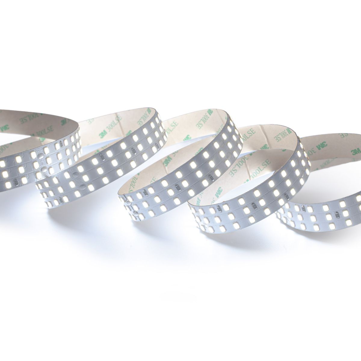 Светодиодная лента LEDS POWER трехрядная 2835 336/м (31Вт/м) 24В холодная, серия ПРО200 009094