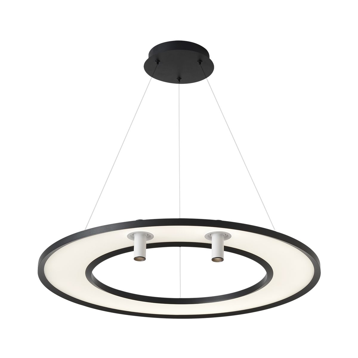 Подвесной светодиодный светильник Crystal Lux Contour SP50W Led Black