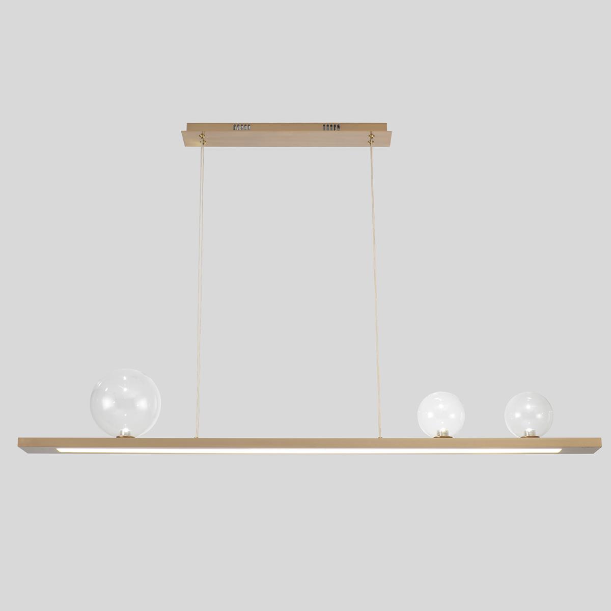 Подвесной светильник Crystal Lux AHORA SP1  L1200 BRASS