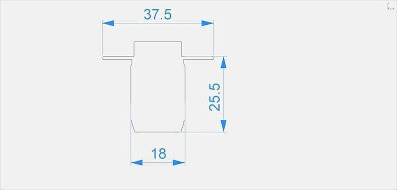 Заглушка Deko-Light End Cap H-ET-03-10 Set 2 pcs 979201