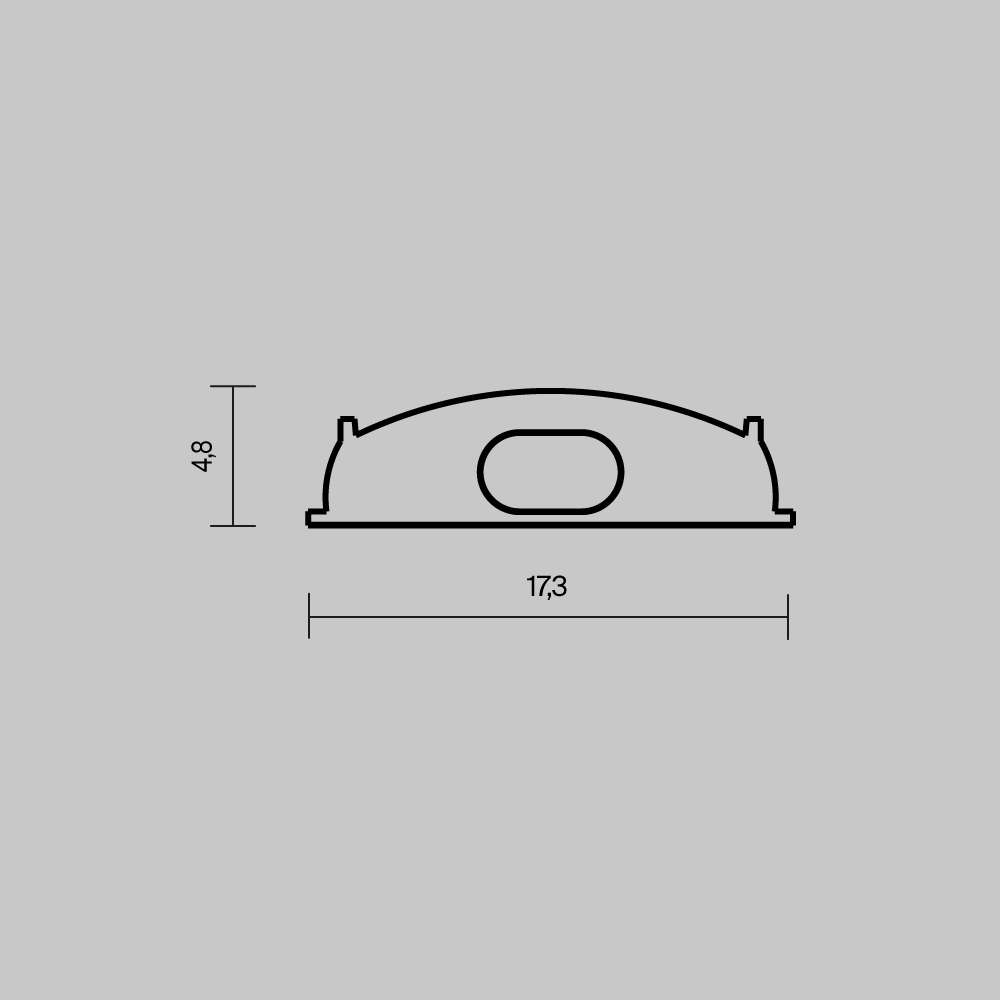 Комплектующие для профиля Maytoni Led Strip 642075