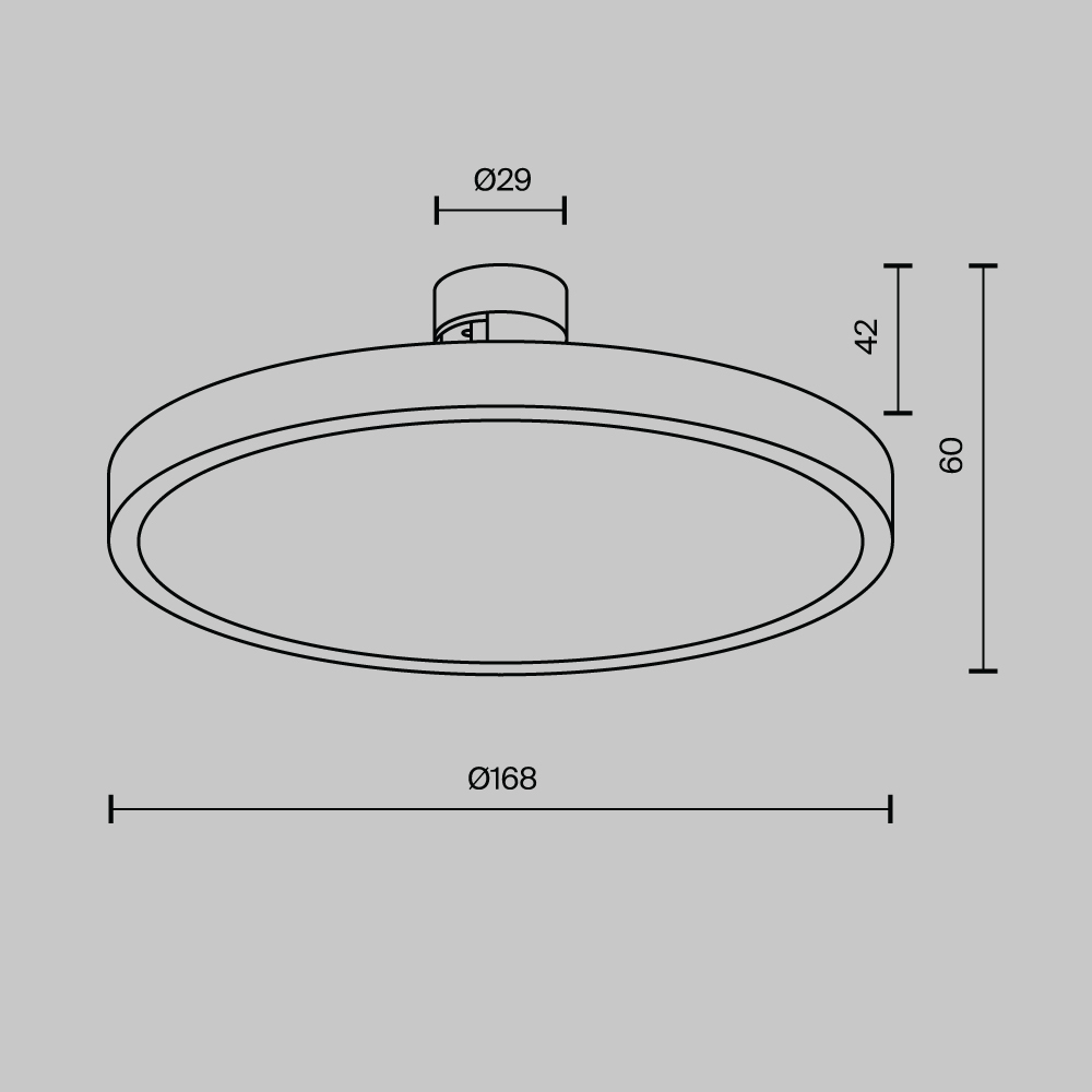 Трековый светильник Maytoni Technical TR153-1-10W4K-PT