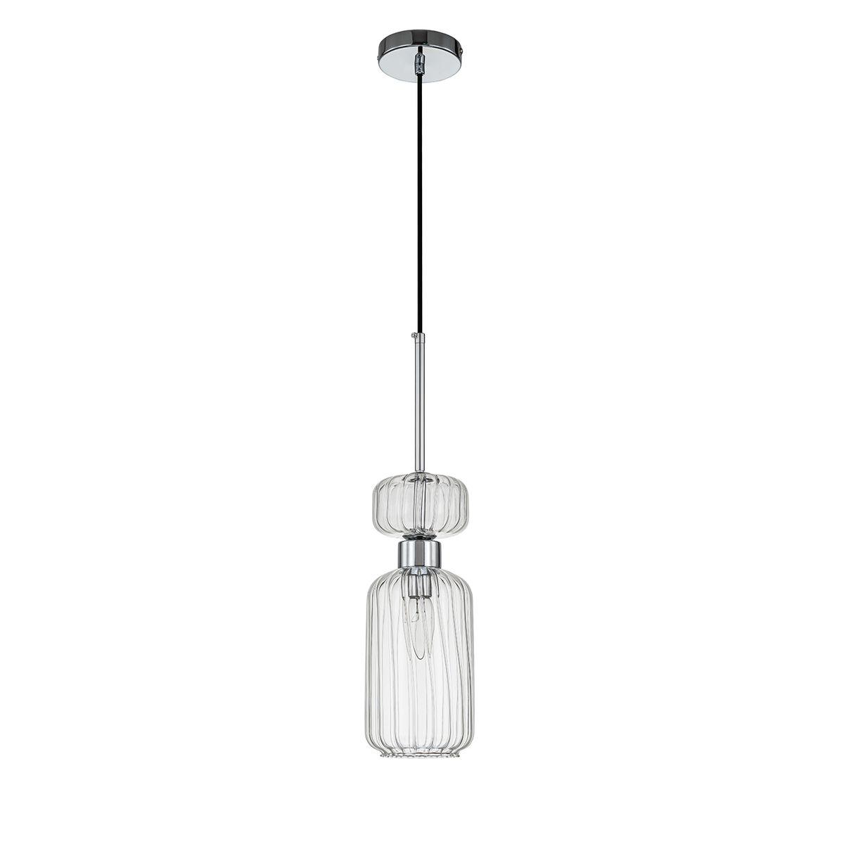 Подвесной светильник Escada Gloss 1141/1S Chrome/Clear