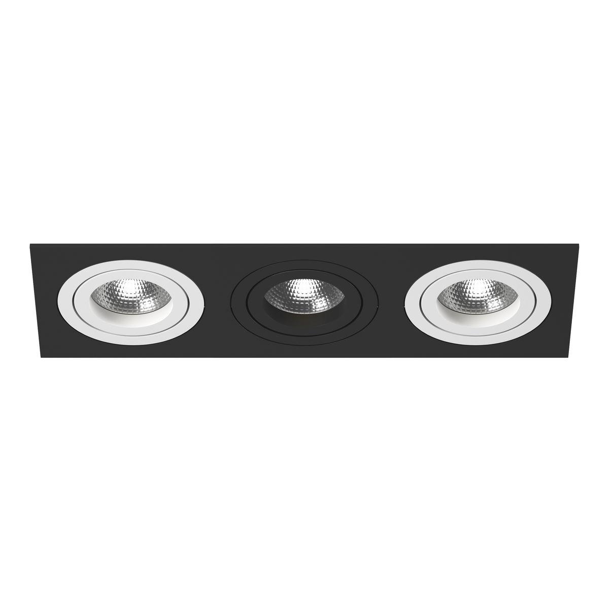 Комплект из светильника и рамки Lightstar Intero 16 (217537+217606+217607+217606) i537600706