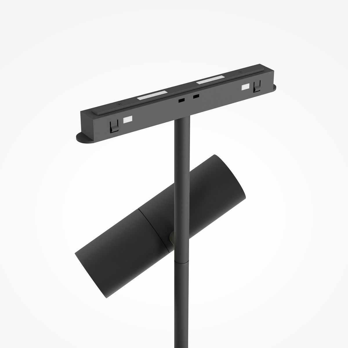 Трековый светодиодный светильник Maytoni Technical Magnetic Exility Elti Duo TR005-2-2X12W4K-B
