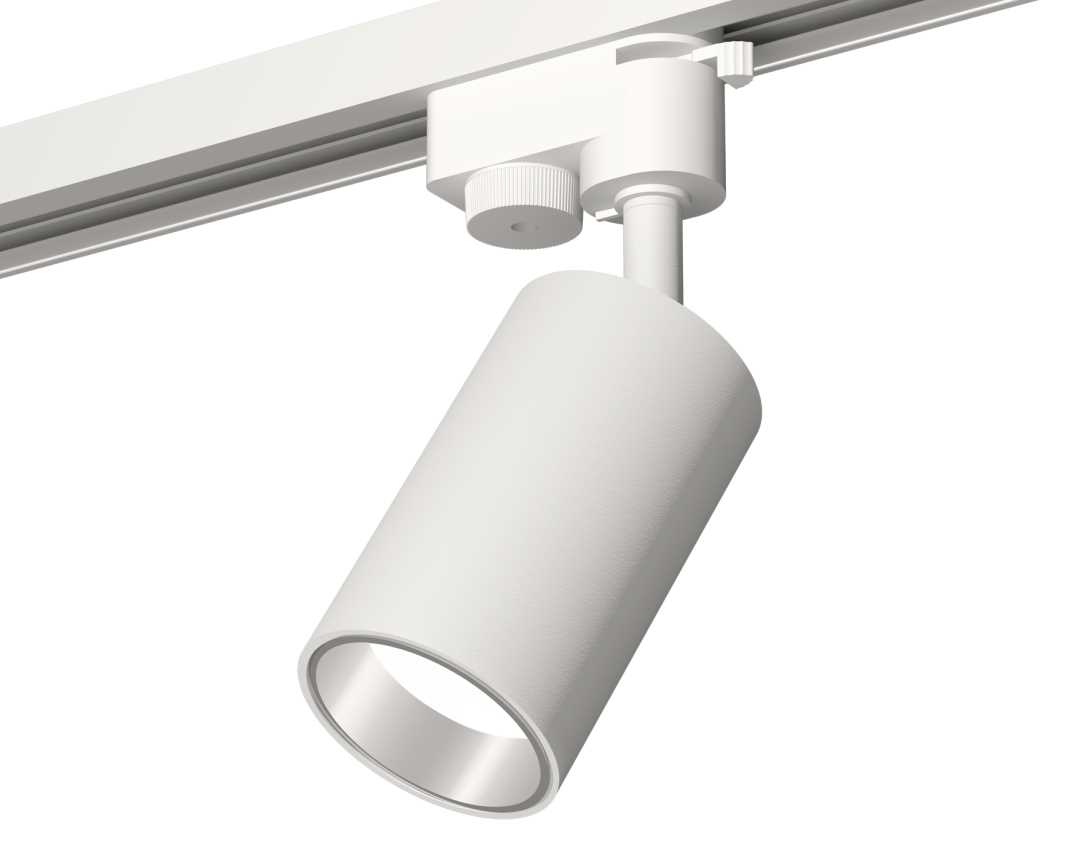 Комплект трекового светильника Ambrella light Track System XT6322022 SWH/PSL белый песок/серебро полированное (A2520, C6322, N6112)