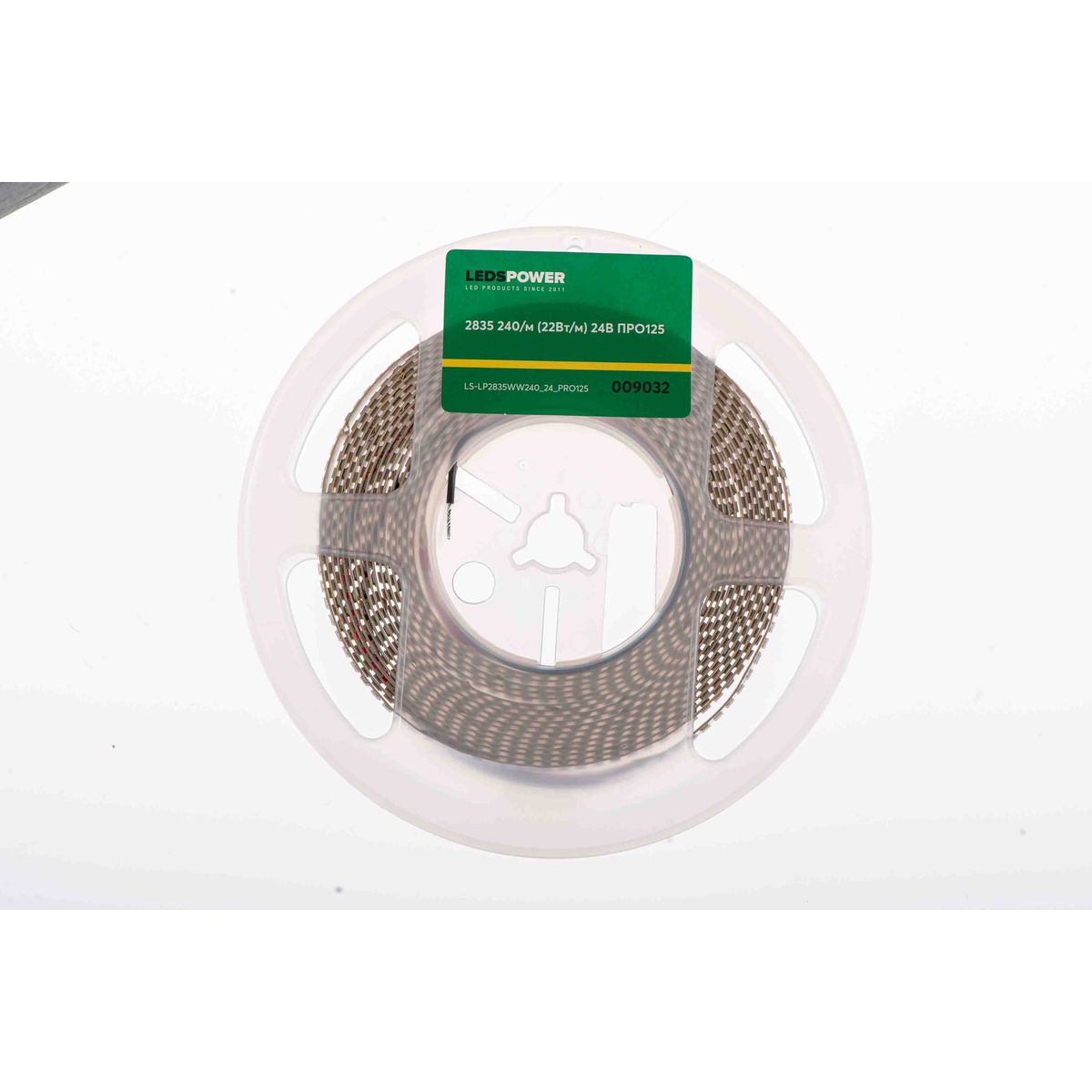 Светодиодная лента LEDS POWER 2835 240/м (22Вт/м) 24В теплая, серия ПРО125 009032