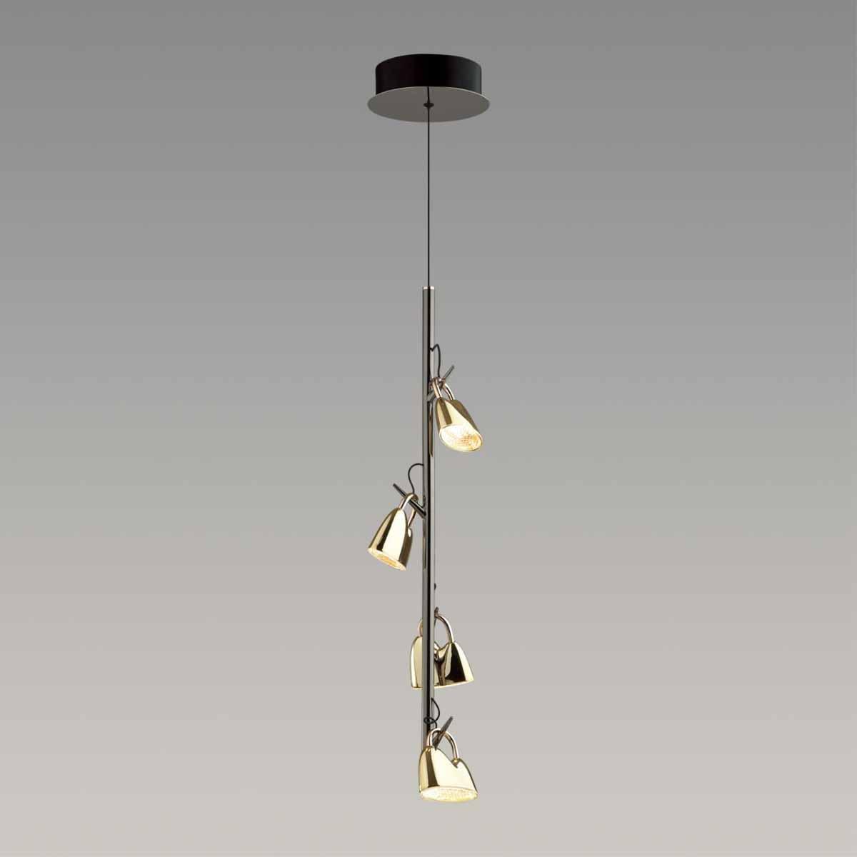 Подвесная светодиодная люстра Odeon Light Malpa 5002/17L