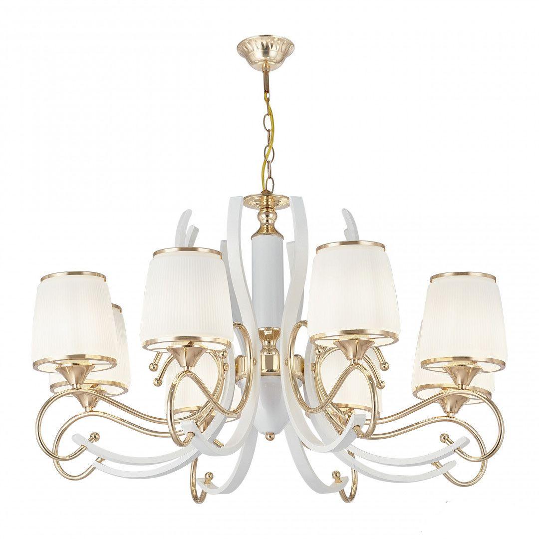Подвесная люстра Arte Milano Florentia-3857 303857/8 Wh/Gd