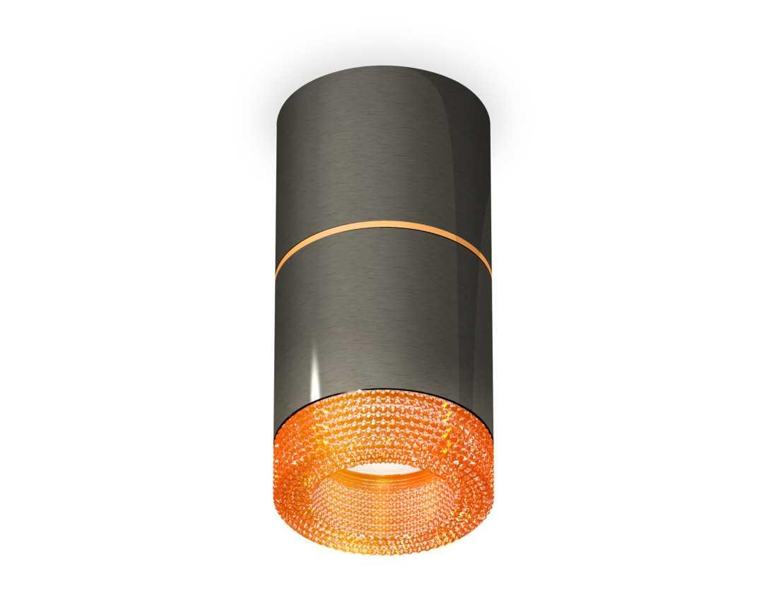 Комплект накладного светильника Ambrella light Techno Spot XS7403082 DCH/CF черный хром/кофе (C7403, A2072, C7403, N7195)