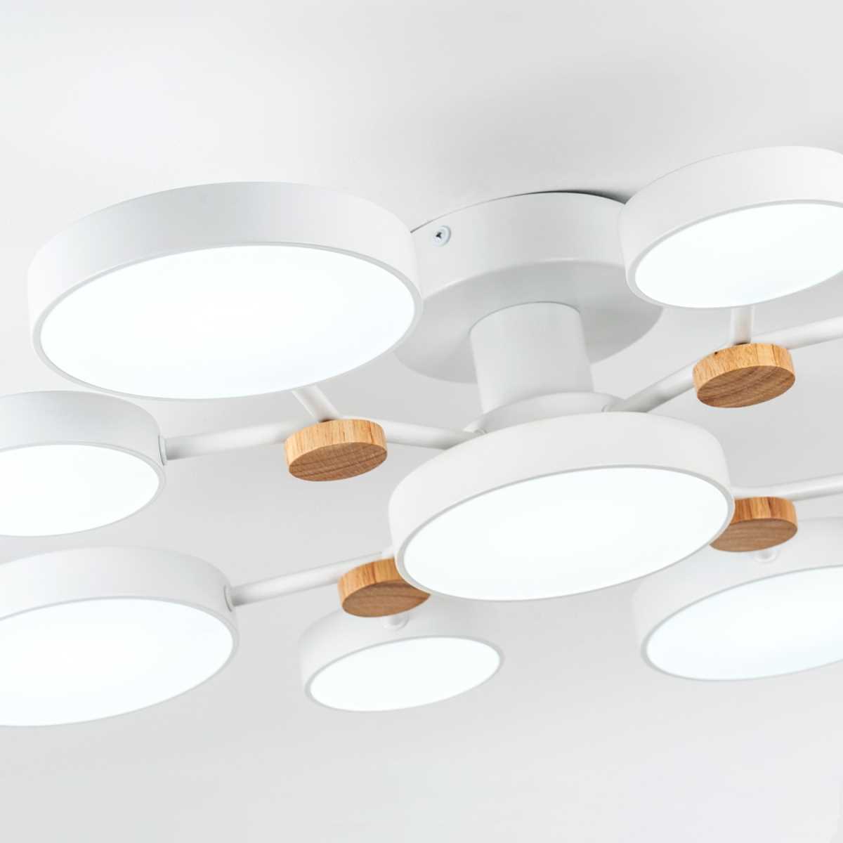 Потолочный cветильник LED4U L3201-780 WT