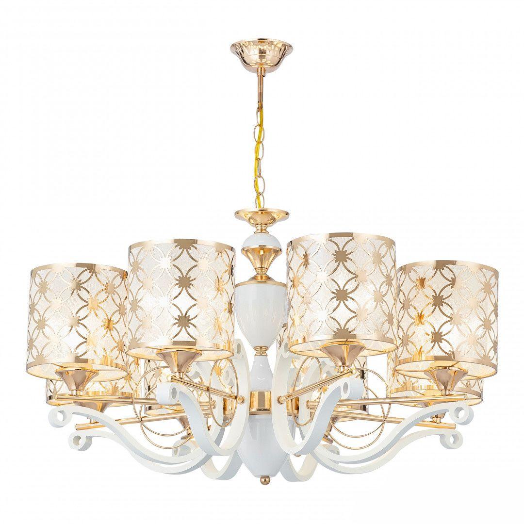 Подвесная люстра Arte Milano Florentia-3097 303097/8 Wh/Gd