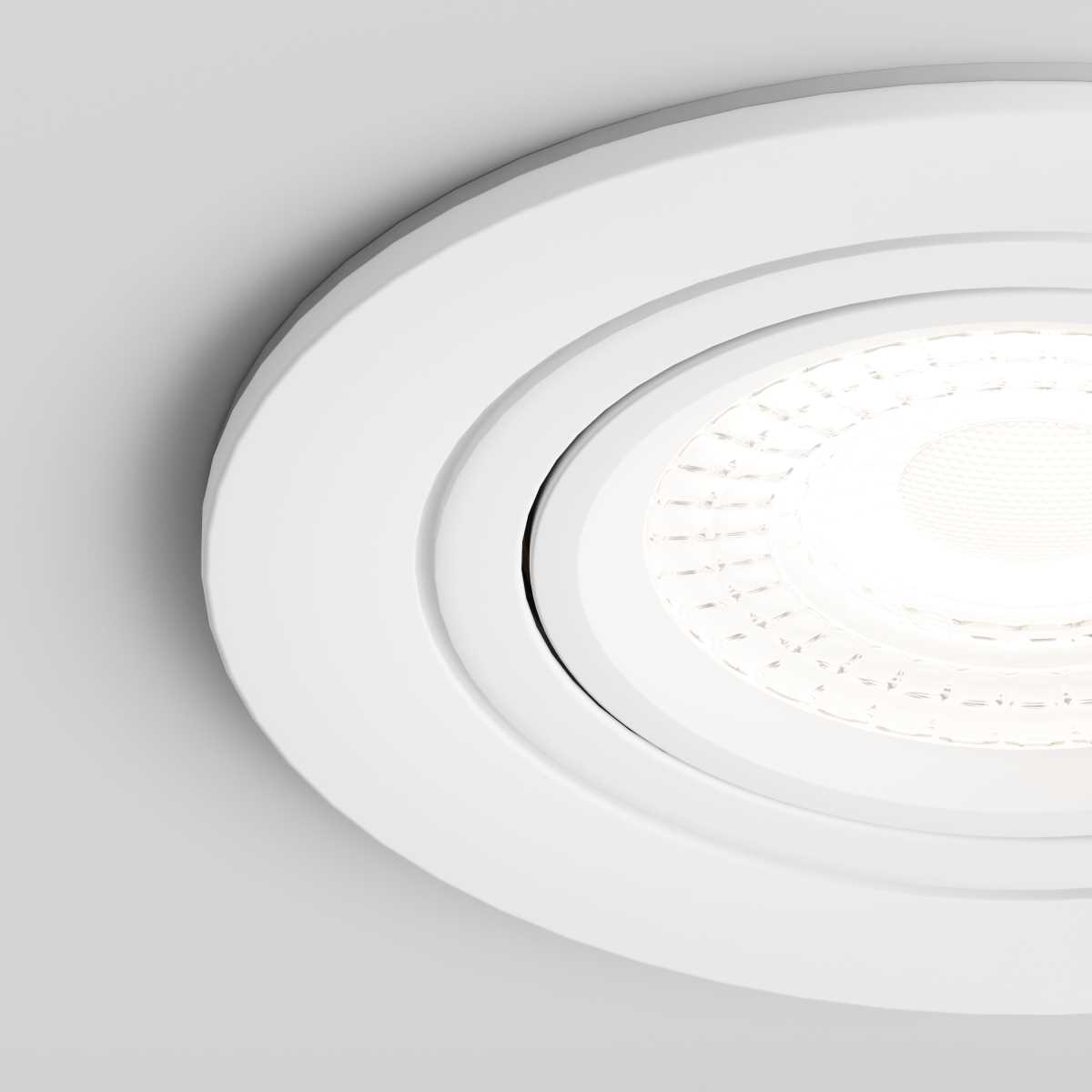 Встраиваемый светильник Hesby Lighting Aqua Breeze IP44, 35Вт, GU10, белый HSBL_0134