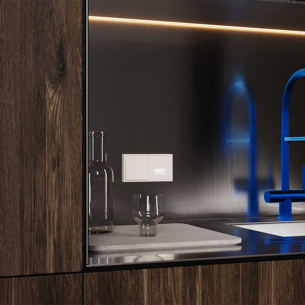 Накладка для подсветки светодиодной с датчиком, S70 (хлопок) Voltum VLS002413