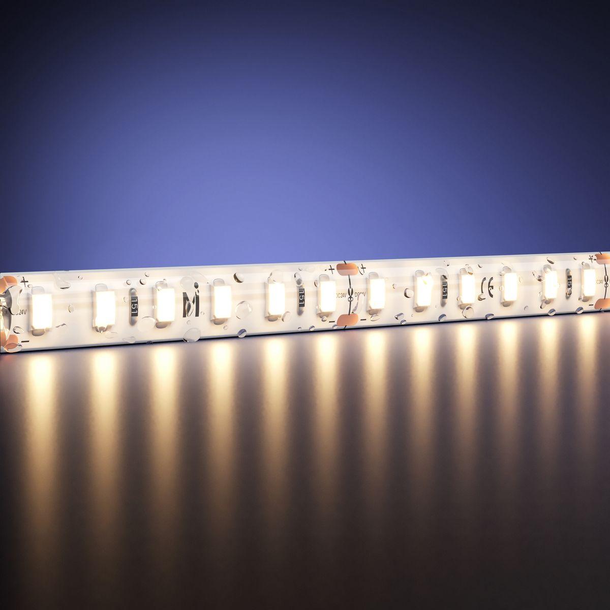 Светодиодная влагозащищенная лента Maytoni 9,6W/m 120LED/m 2835SMD теплый белый 5M 201042