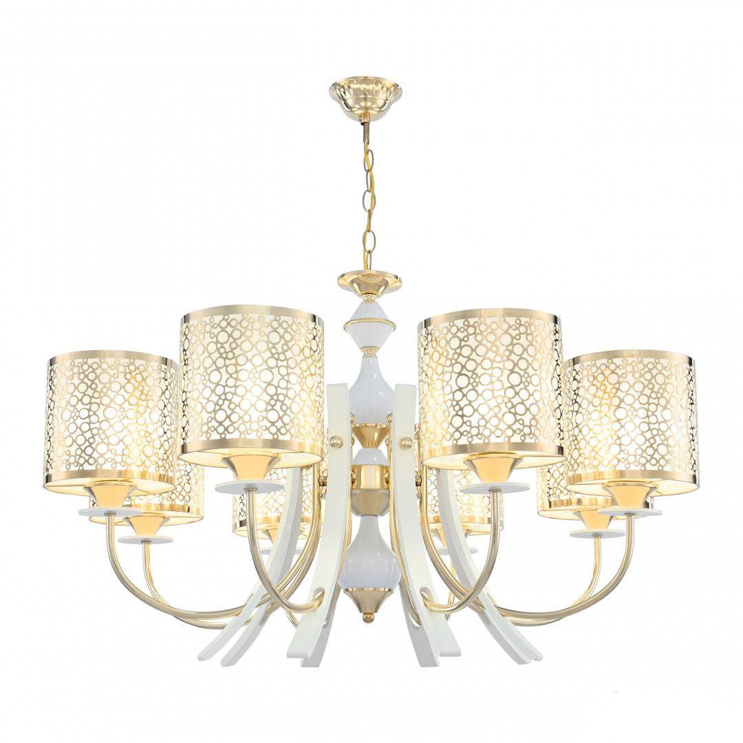Подвесная люстра Arte Milano Florentia-6067 306067/8 Wh/Gd