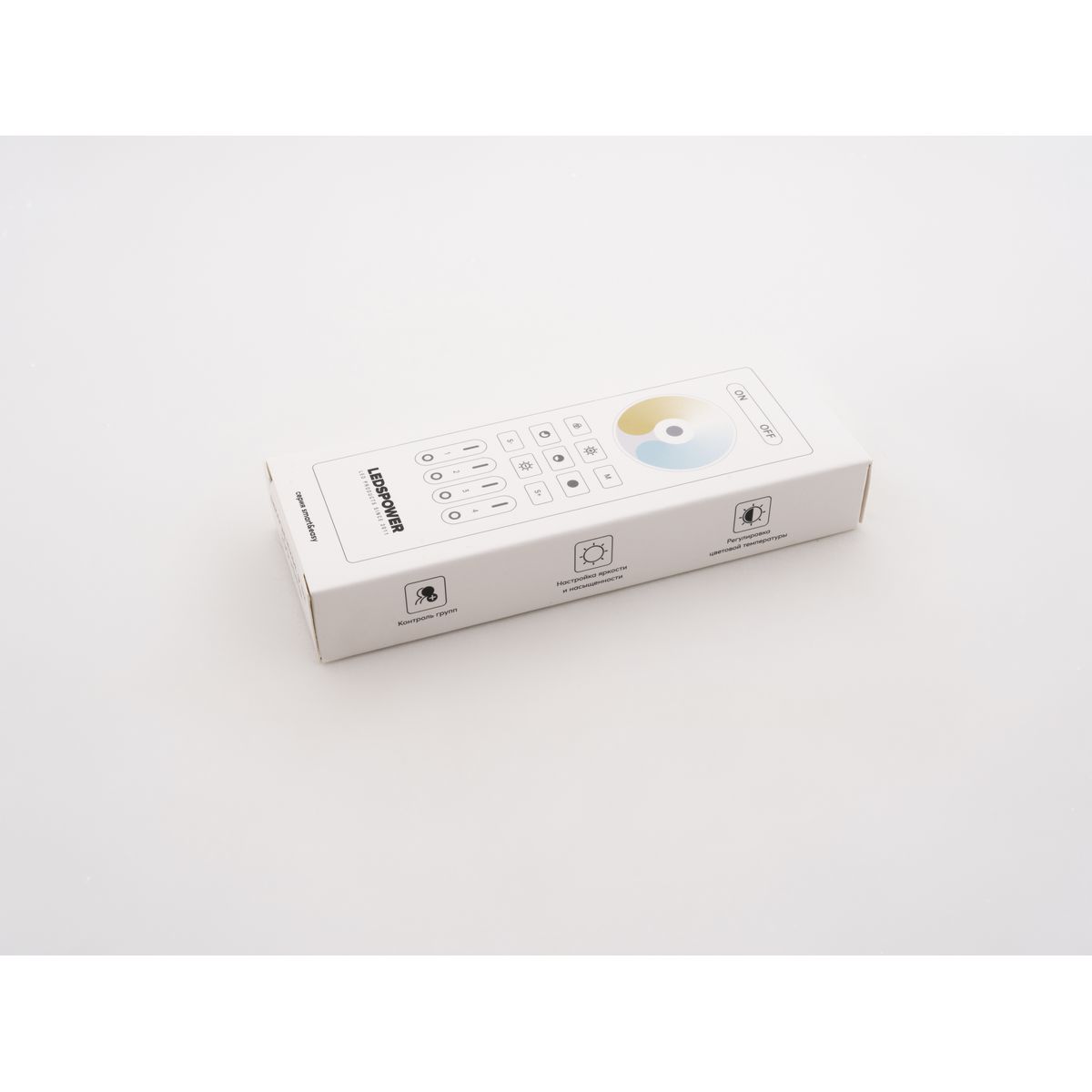 Пульт CCT на 4 зоны LEDS POWER RC02RF белый 006529