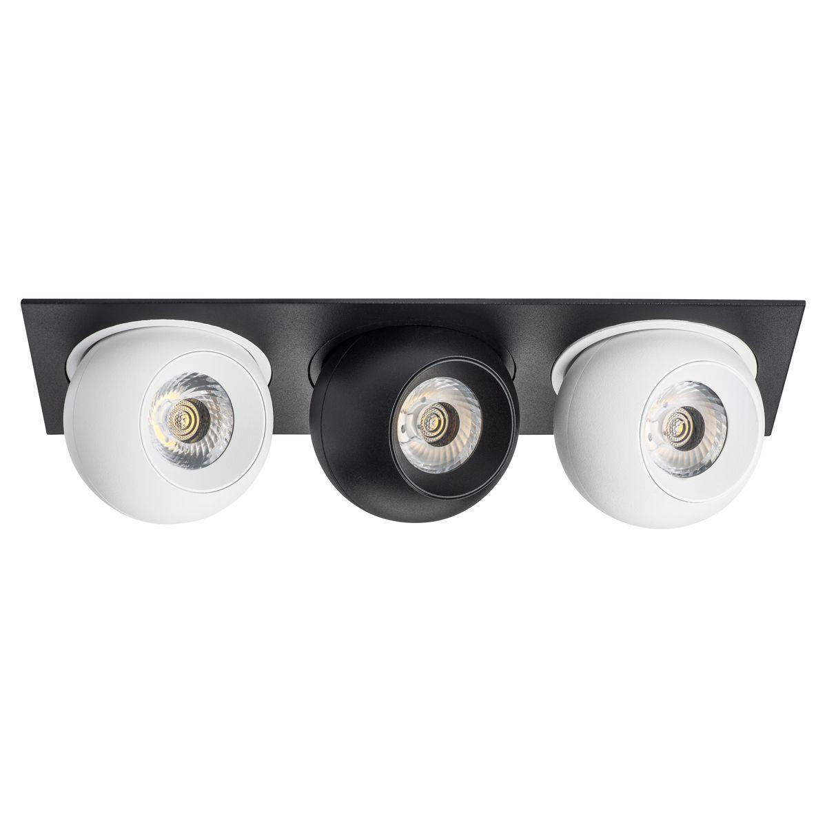 Комплект из светильника и рамки Lightstar Intero Ball (217537+217064+217074+217064) i537647464