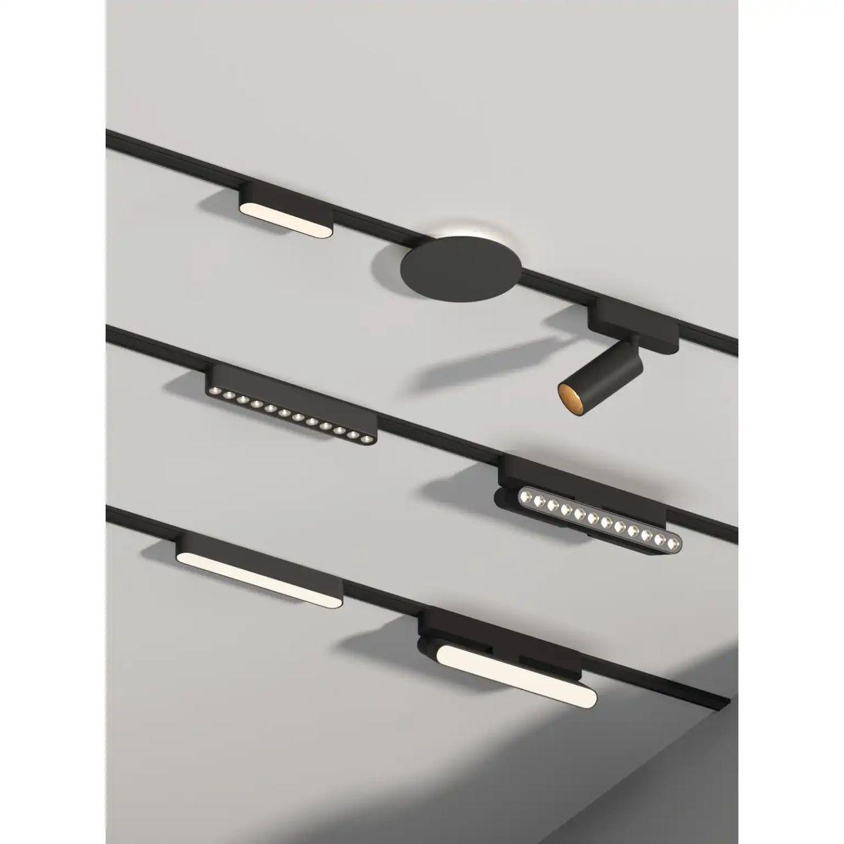 Трековый линейный светильник ZZOK Nemo 6W Smart Black NLM06-BK-S