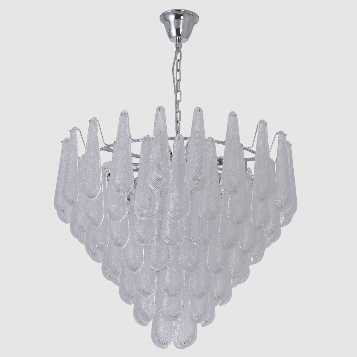 Подвесная люстра Crystal Lux FONTAIN SP18 CHROME