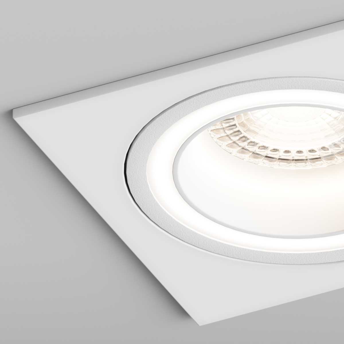 Встраиваемый светильник Hesby Lighting Hesby Eclipse IP20,15Вт, GU10, белый HSBL_0112