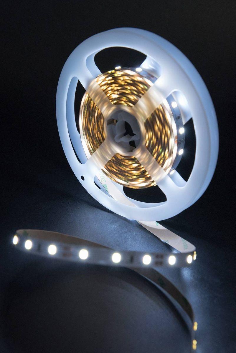 Светодиодная лента SWG 6,3W/m  60Led/m 2835SMD холодный белый 5M SWG260-12-6.3-W-М 009460